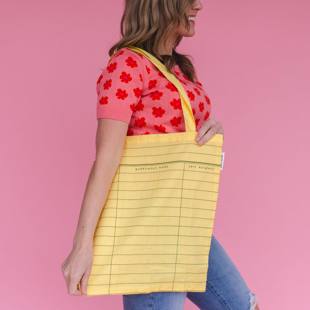 Library Card Lightweight Foldable Tote Bag