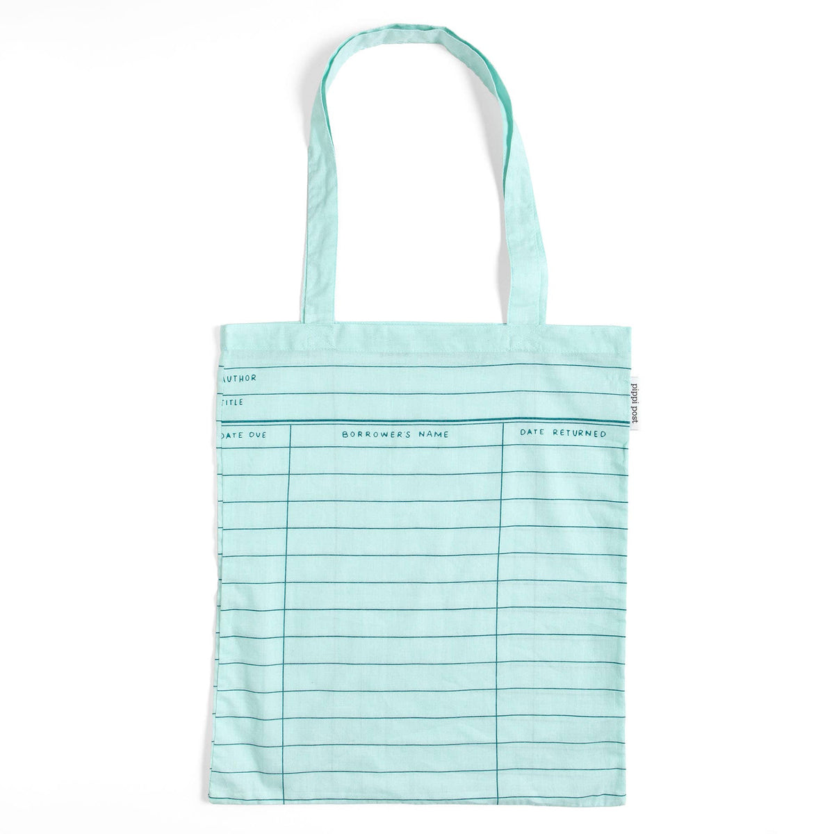 Library Card Lightweight Foldable Tote Bag