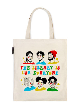 Library is for Everyone Tote Bag