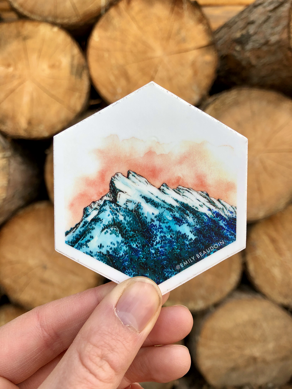 Mt. Rundle Stickers