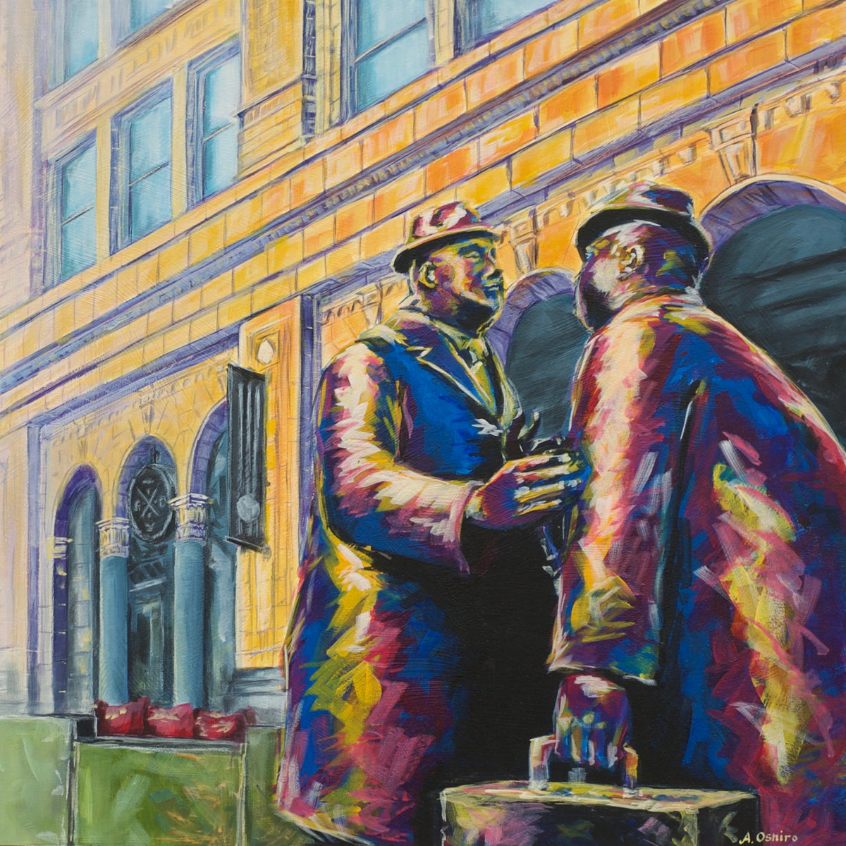 Downtown Street Scenes - Ashley Oshiro Prints - Calgary Public Library Store