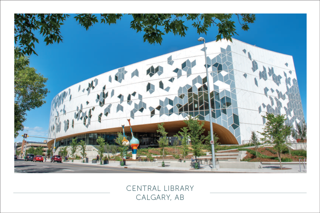 Central Library Postcard