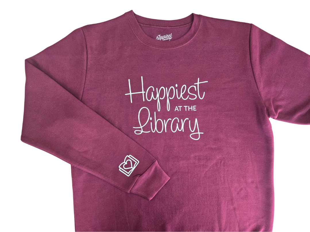 Happiest at the Library Sweatshirt