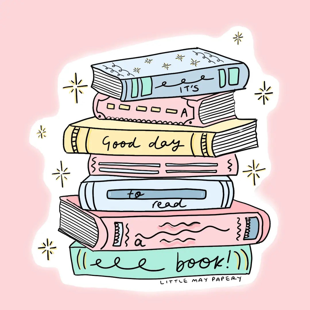 Book Lover Sticker
