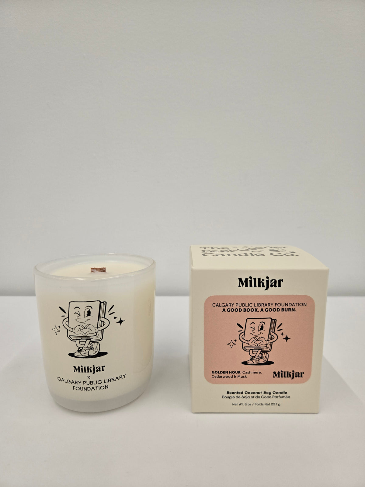 Milk Jar Candle