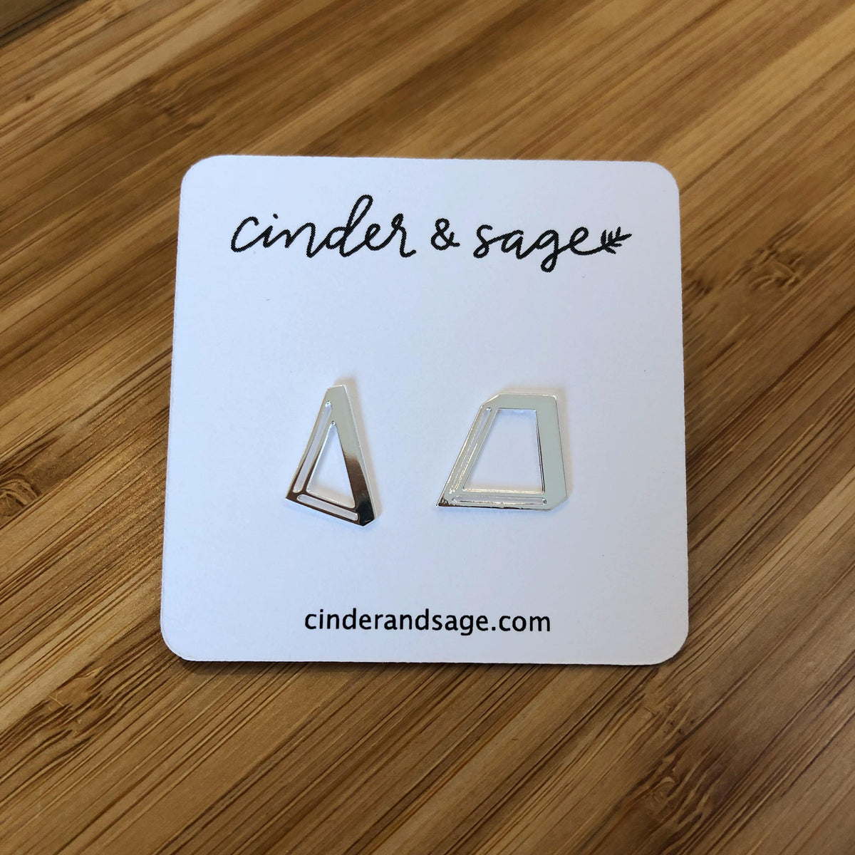 Cinder & Sage - Library Window Earrings - Calgary Public Library Store