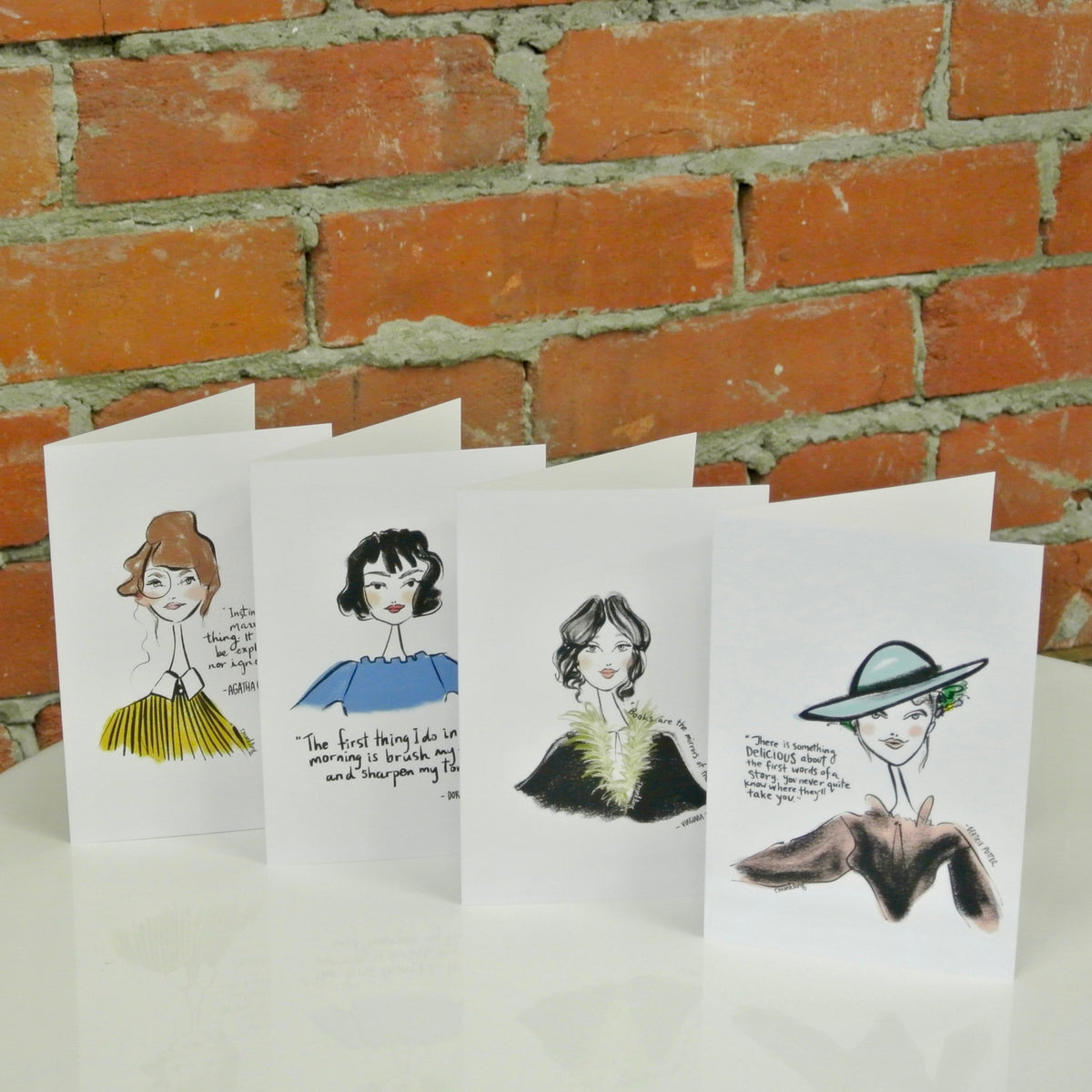 Women of Literature: Rachael Meckling Greeting Cards - Calgary Public Library Store