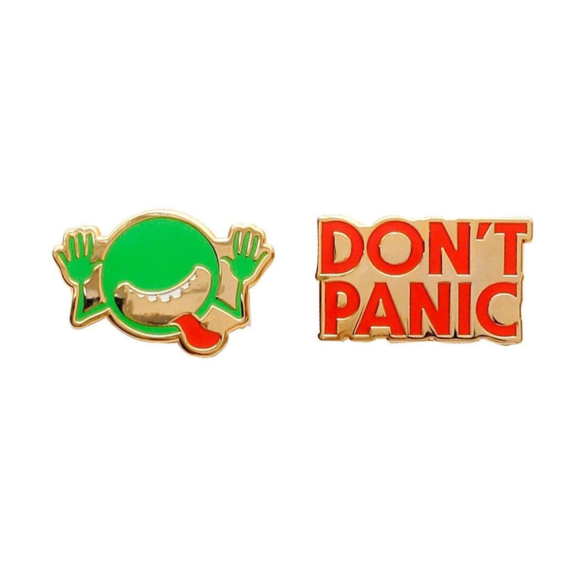 The Hitchhiker's Guide to the Galaxy Enamel Pin Set - Calgary Public Library Store