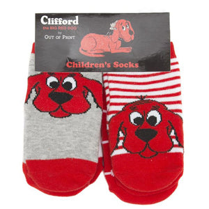 Clifford the Big Red Dog Kid's Socks - Calgary Public Library Store